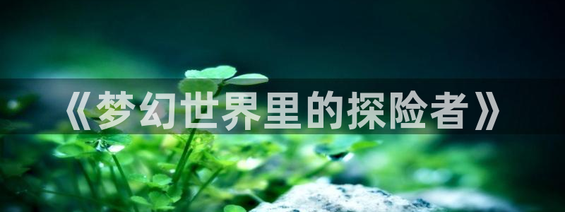 禁动漫天堂：《梦幻世界里的探险者》