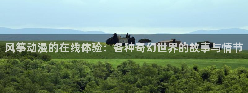 天堂动漫官方官网：风筝动漫的在线体验：各种奇幻世界的故事与情节